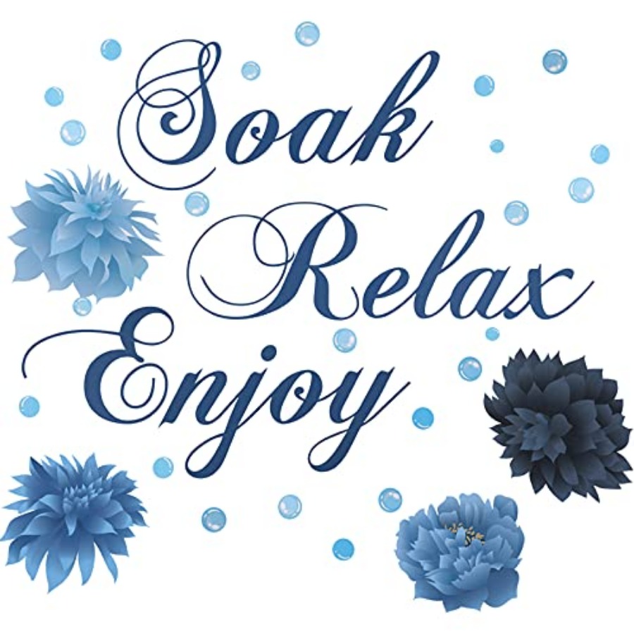 Badezimmer-Wandaufkleber, Soak – Relax - Spa & Wellness Bewertung und Preis