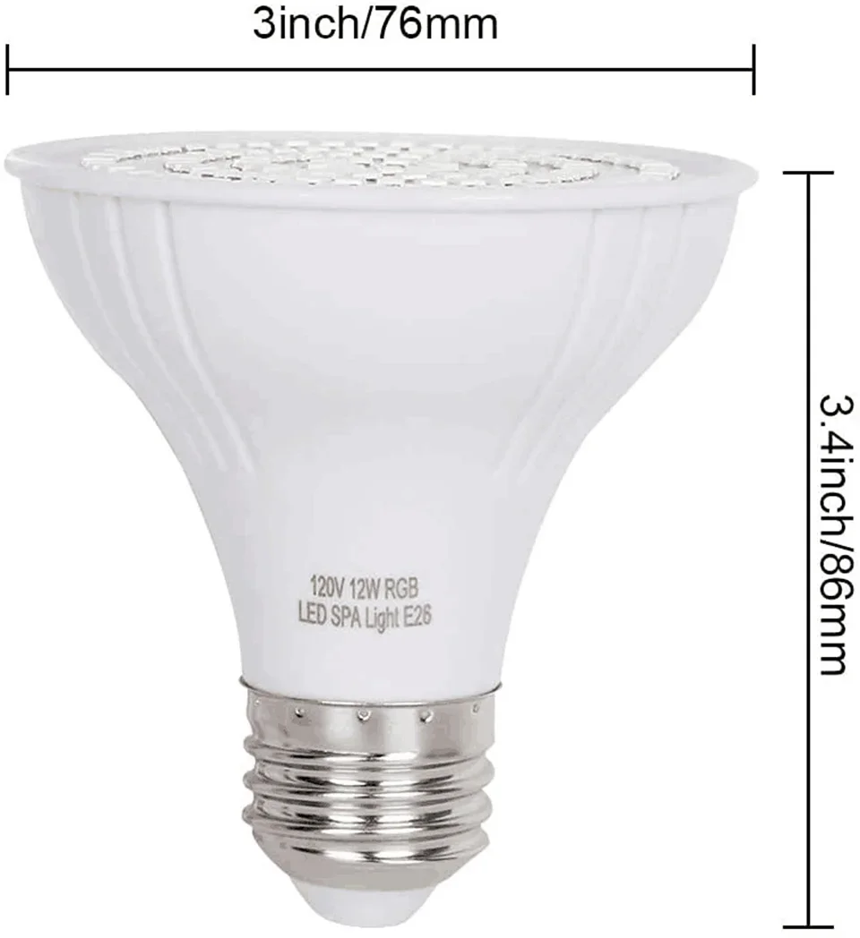 12W LED-SPA-Lampe für Schwimmb – Xy Spa & Wellness George Town Reviews Bewertung und Preis