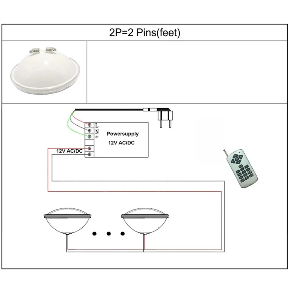 45W RGB LED Unterwasserbeleuch – Xy Spa & Wellness George Town Reviews Bewertung und Preis